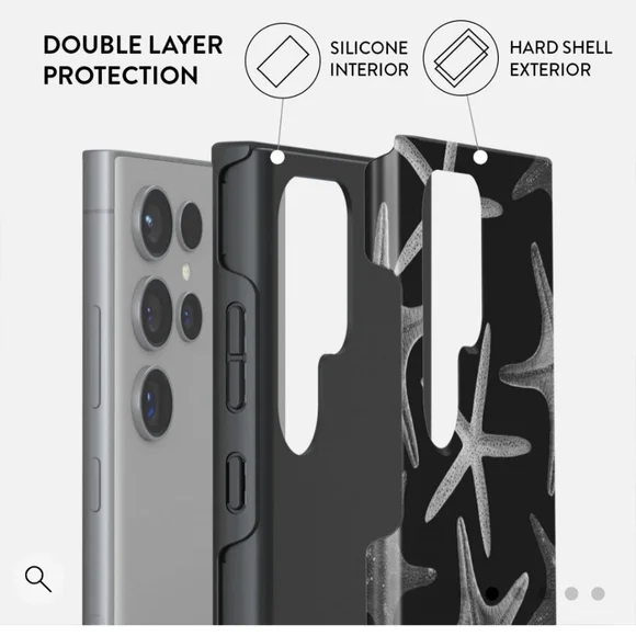 BURGA Samsung Galaxy S24 Midnight Ocean Phone Case - Picture 2 of 5